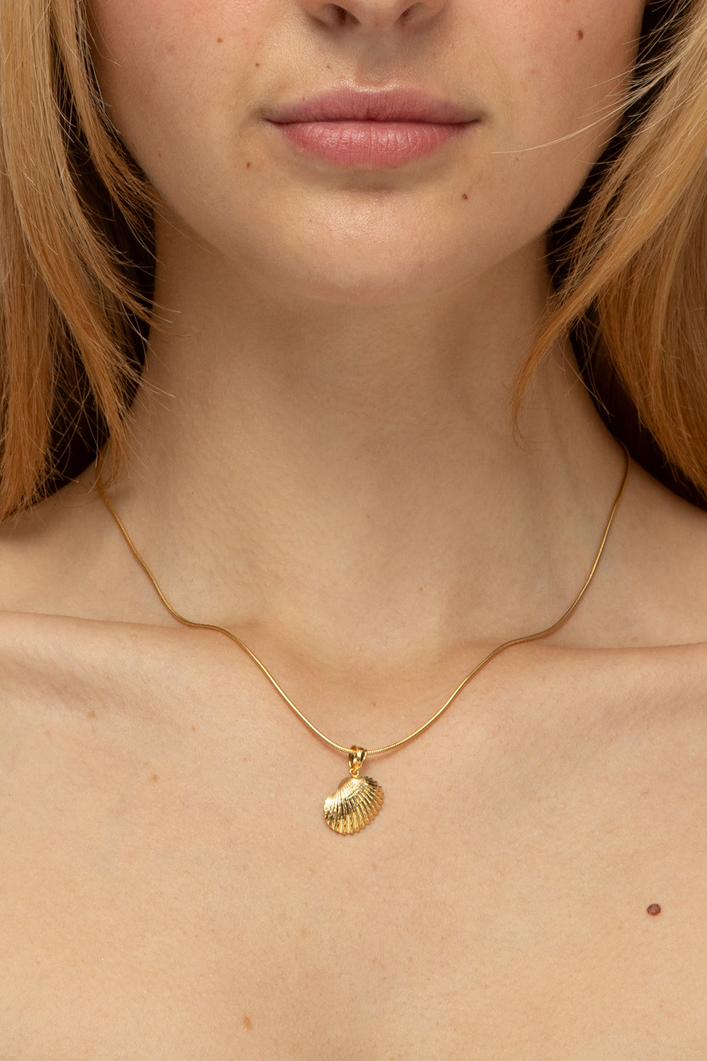 Seashell Necklace - Gold Vermeil / Mini / 16”