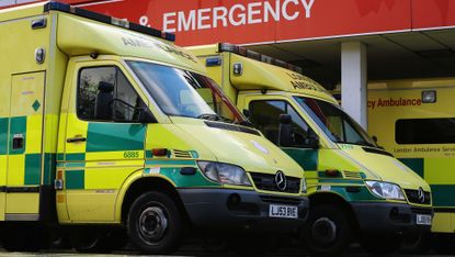 NHS ambulances and A&E