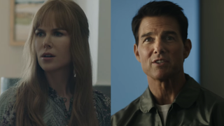 Nicole Kidman in Big Little Lies and Tom Cruise in Top Gun: Maverick