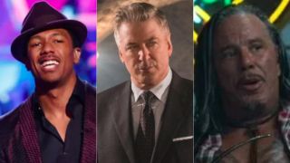 Nick Cannon, Alec Baldwin, and Mickey Rourke