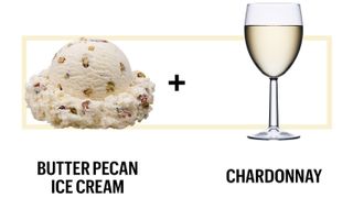 Butter Pecan Ice Cream + Chardonnay