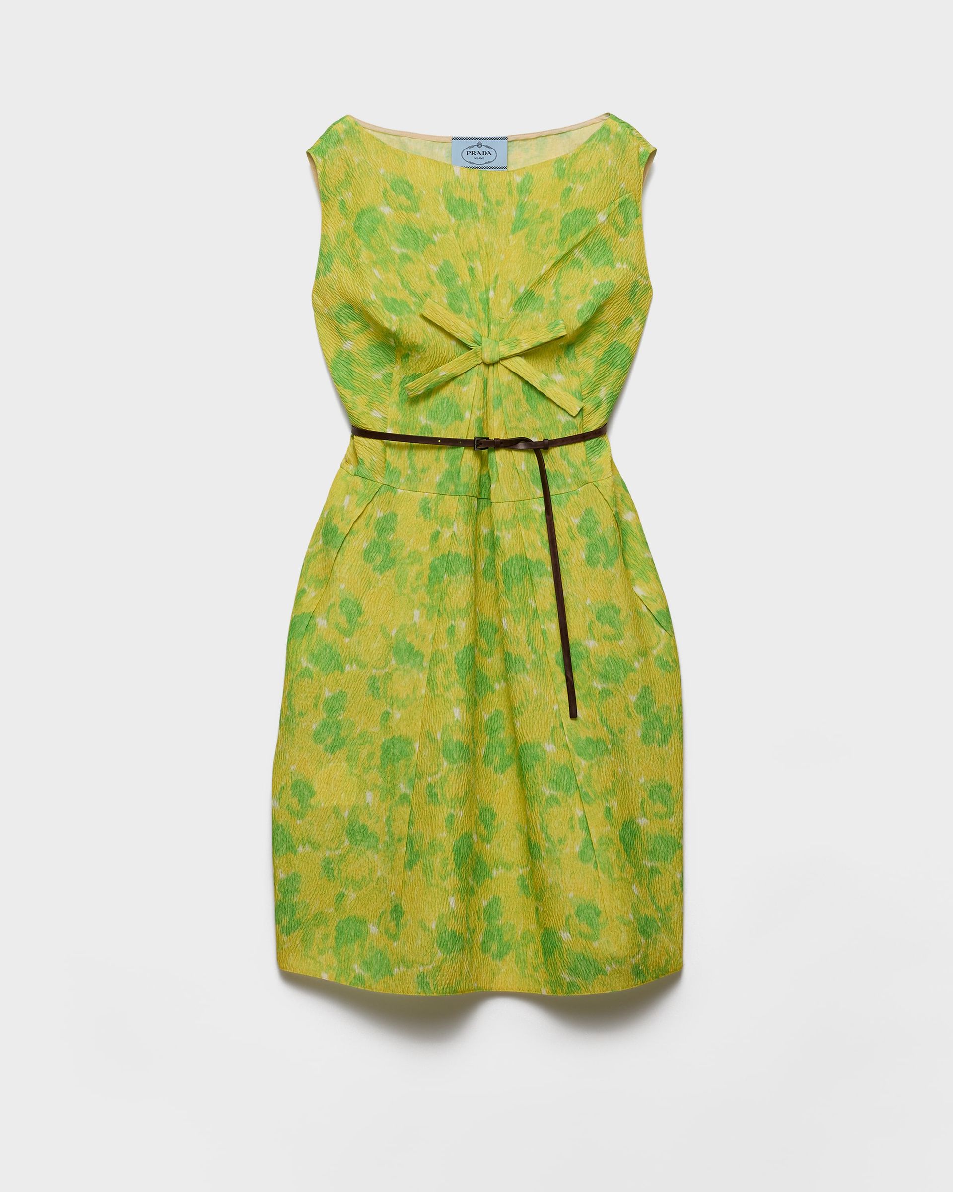 Floral Print Cloquet Dress
