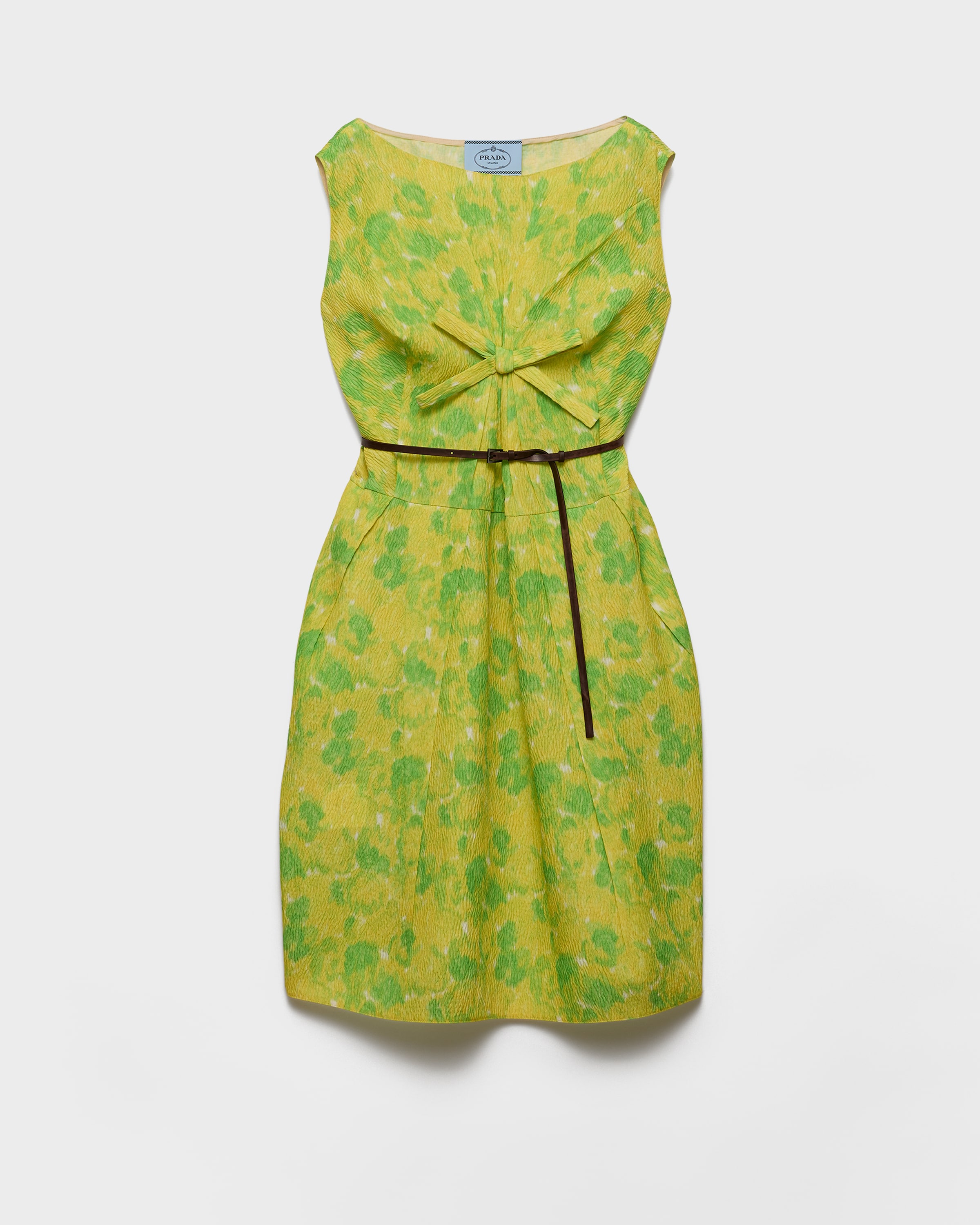 Floral Print Cloquet Dress