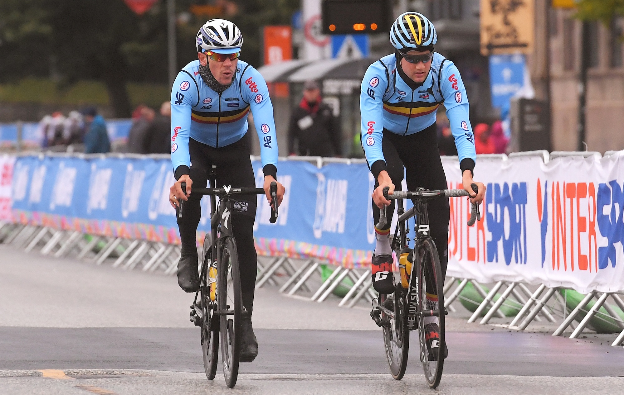 Cycling: 90th Road World Championships 2017 / Training Road Race Philippe GILBERT (BEL)/ Tim WELLENS (BEL)Training / RR / Bergen / RWC / &copy; Tim De Waele