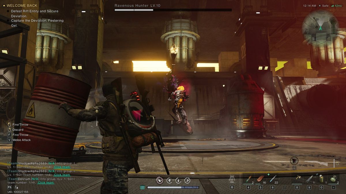 Once Human demo gameplay screenshots