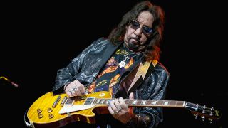 CEDAR PARK, TX - OCTOBER 19: Ace Frehley performs in concert opening for Alice Cooper at HEB Center on October 19, 2021 in Cedar Park, Texas. (Photo by Gary Miller/Getty Images)