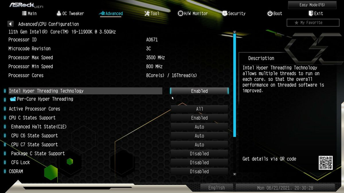 ASRock Z590 OC Formula