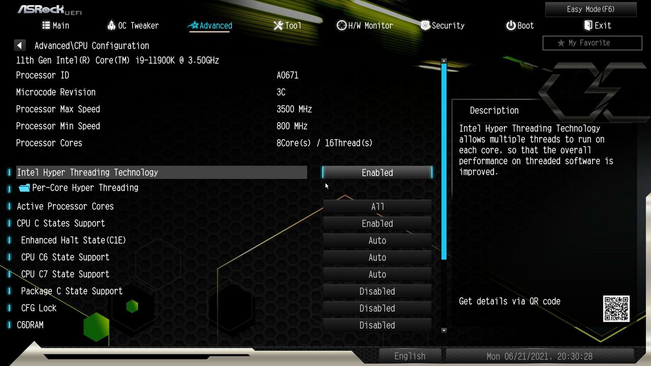 ASRock Z590 OC Formula