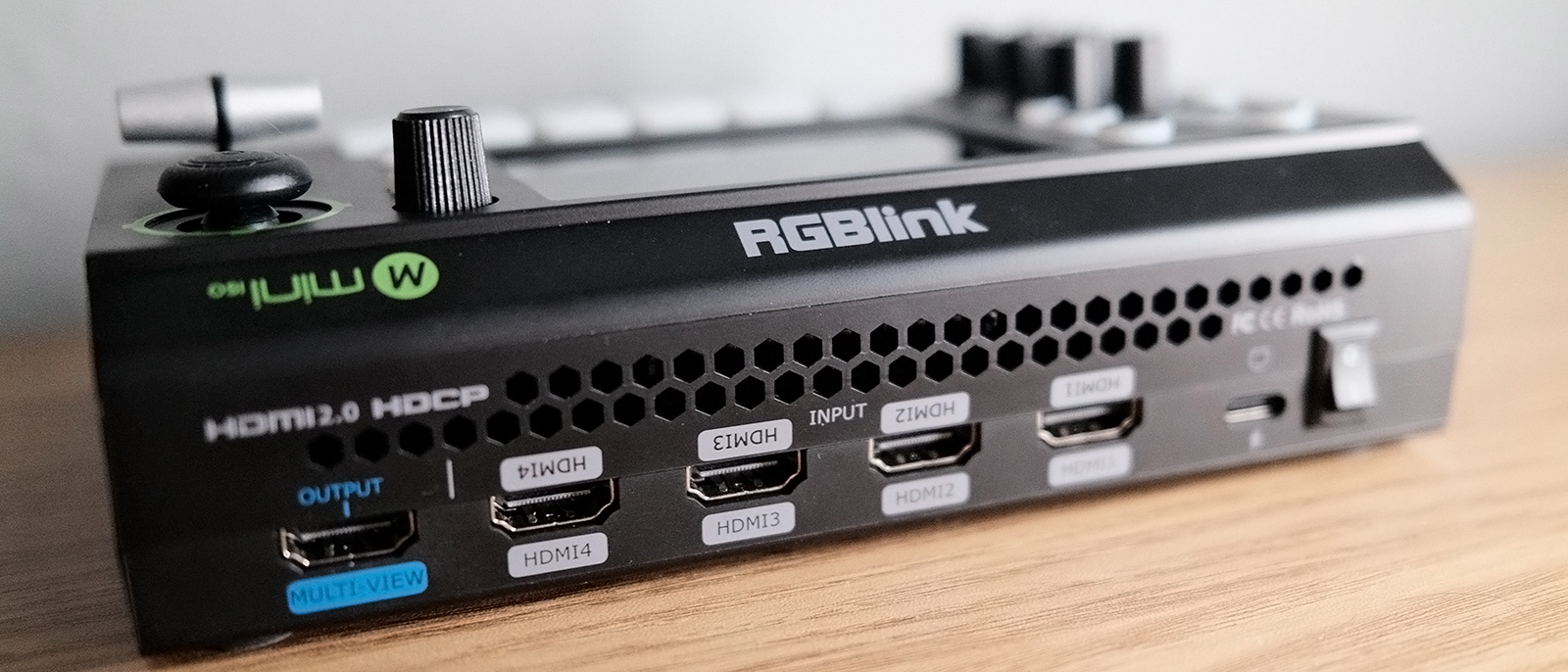 RGBlink mini ISO video switcher