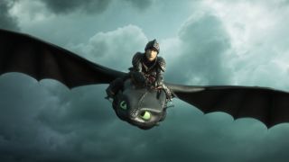 Hiccup and Toothless in How to Train Your Dragon: The Hidden World
