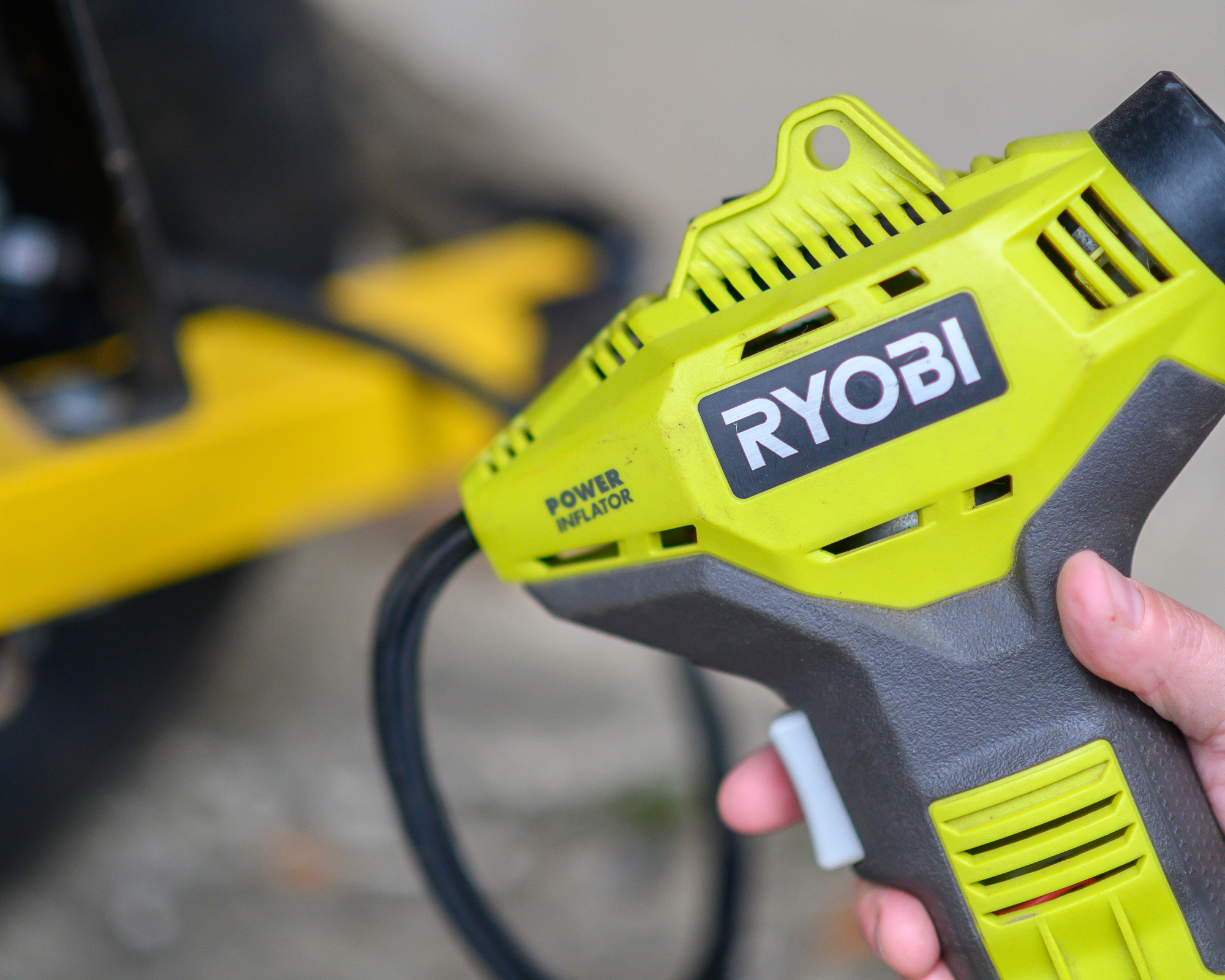 Ryobi power inflator