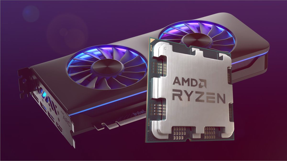 AMD Ryzen CPU and Intel Arc GPU