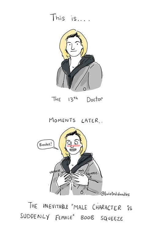 TwistedDoodles draws the joke we're sure a lot of fans have been thinking