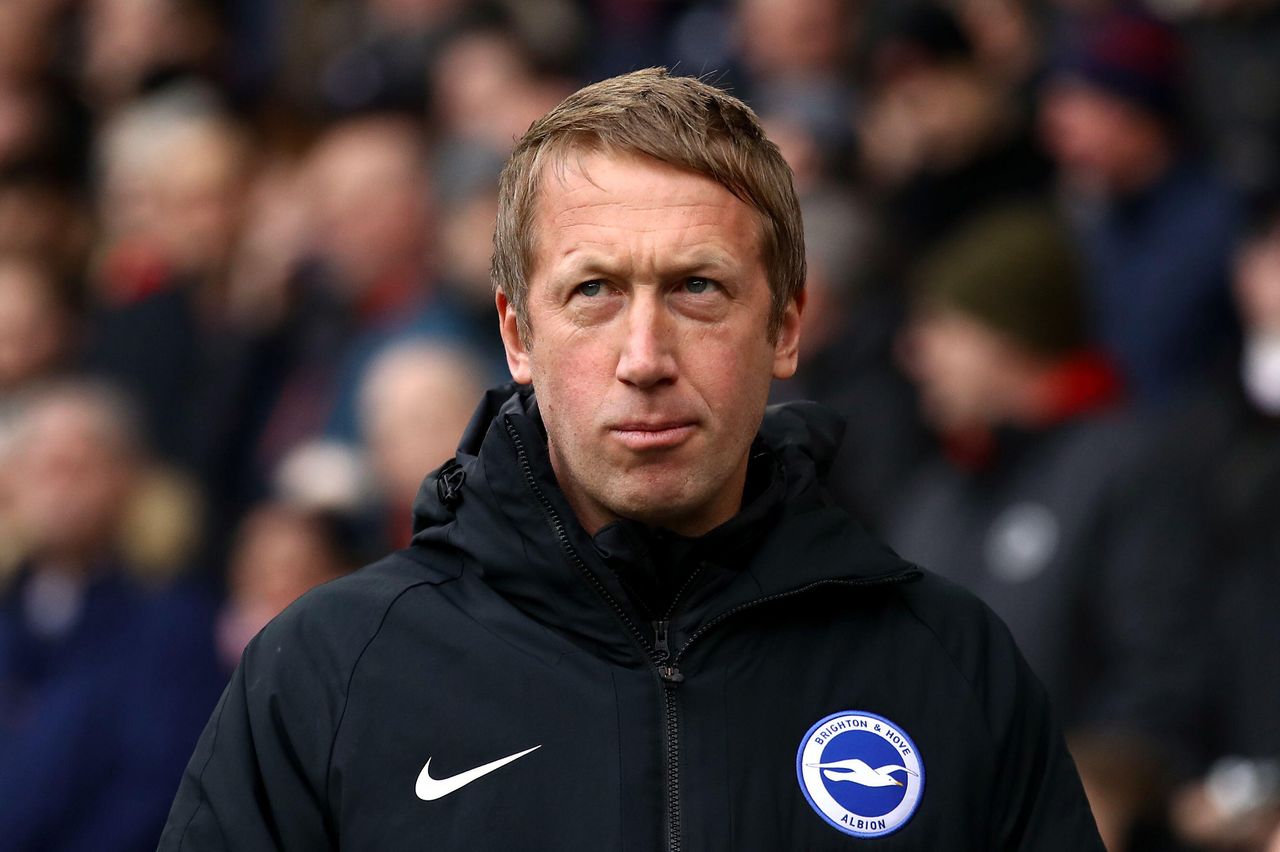 Brighton &amp; Hove Albion manager Graham Potter, 2020