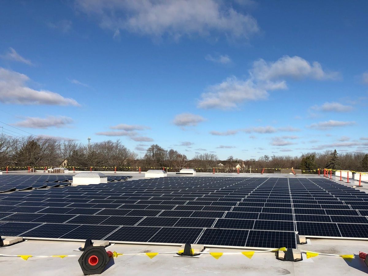 Almo Adds Solar Panels to WI Warehouse Facility 