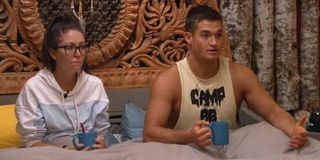 Big Brother 21 Holly and Jackson in HoH bed CBS