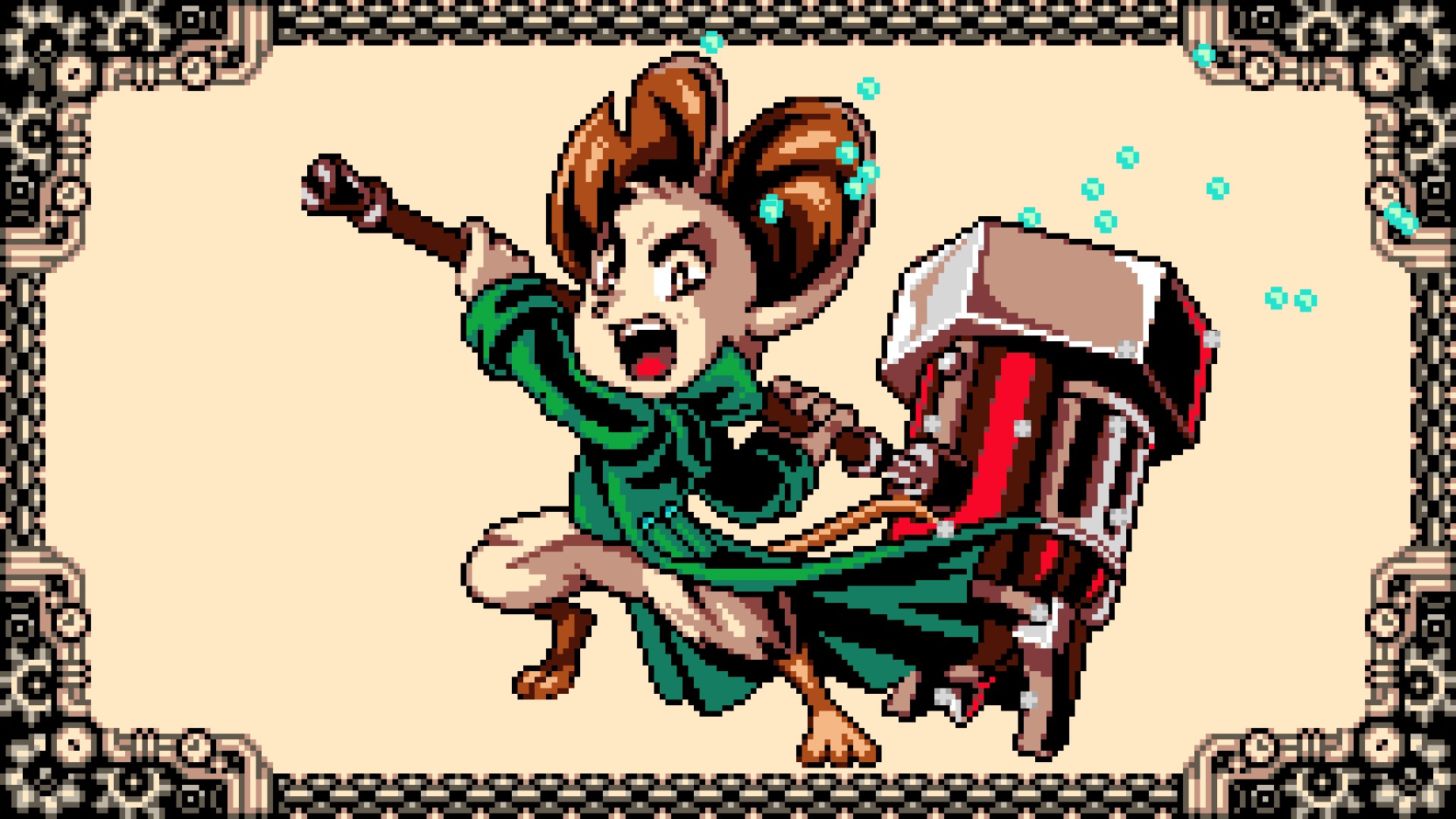 Retro inspired indie game, like Zelda, Mina the Hollower