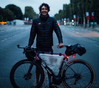 Lachlan Morton reached Paris to complete his Alt Tour de France