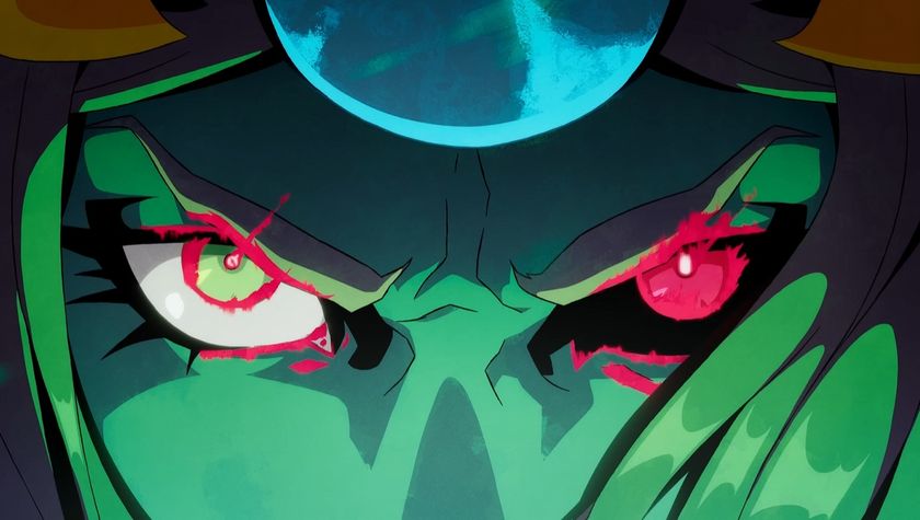 Close-up of Melinoe&#039;s eyes in Hades 2