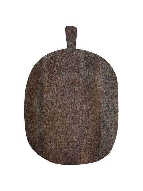 Large Mango Wood Chopping Board in Dark Brown