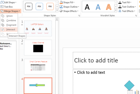 How to Merge Shapes in PowerPoint 2013 | Laptop Mag