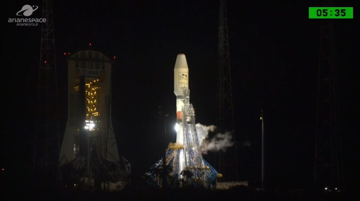 In Photos: Europe's MetOp-C Weather Satellite Launches on Soyuz Rocket ...