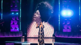 Singer-songwriter Jazmine Sullivan performs on stage during Aretha Franklin Tribute at the 2018 Black Girls Rock! at New Jersey Performing Arts Center on August 26, 2018 in Newark, New Jersey.
