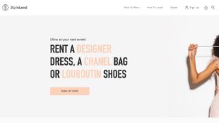 best designer dress rentals style lend homepage