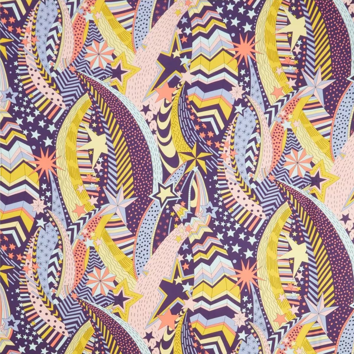 Colourful liberty fabric