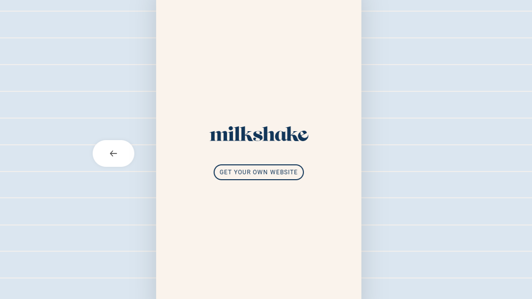 Рекламы конструктора сайтов Milkshake на сайте Milkshake