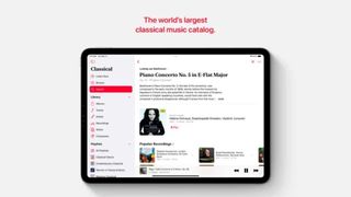 Apple Music Classical on iPad