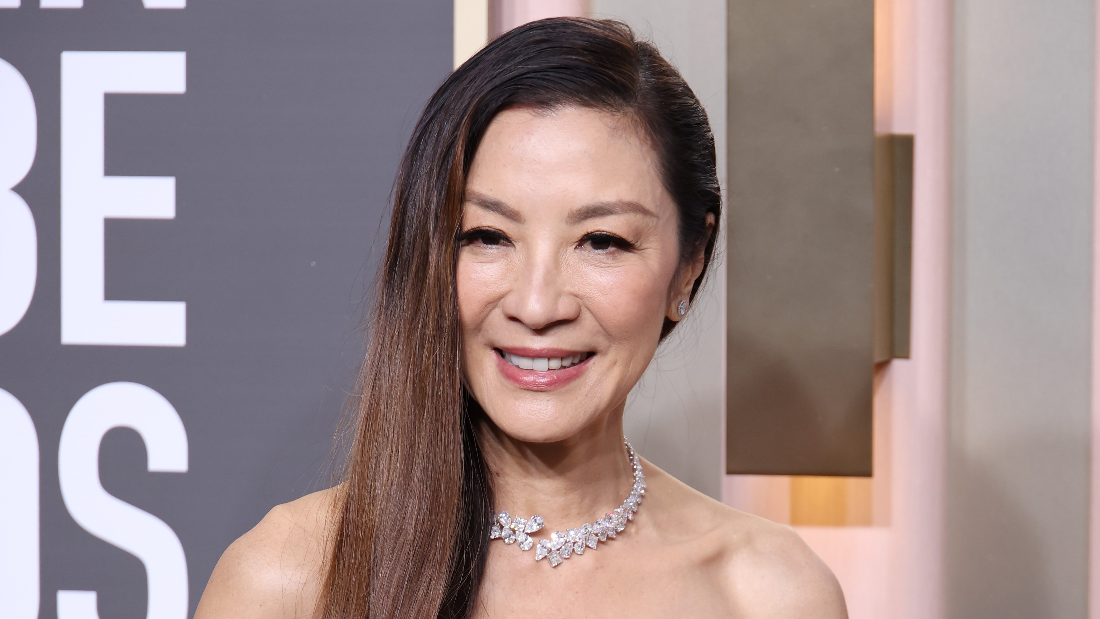 Michelle Yeoh at the 2023 Golden Globes