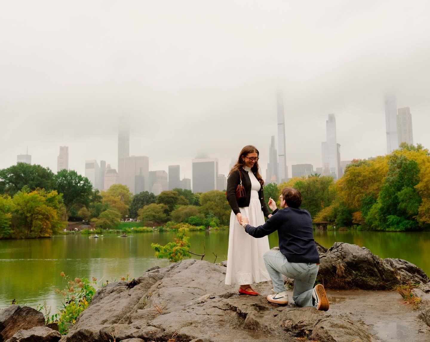 Sophia Sanders getting engaged in 2025.