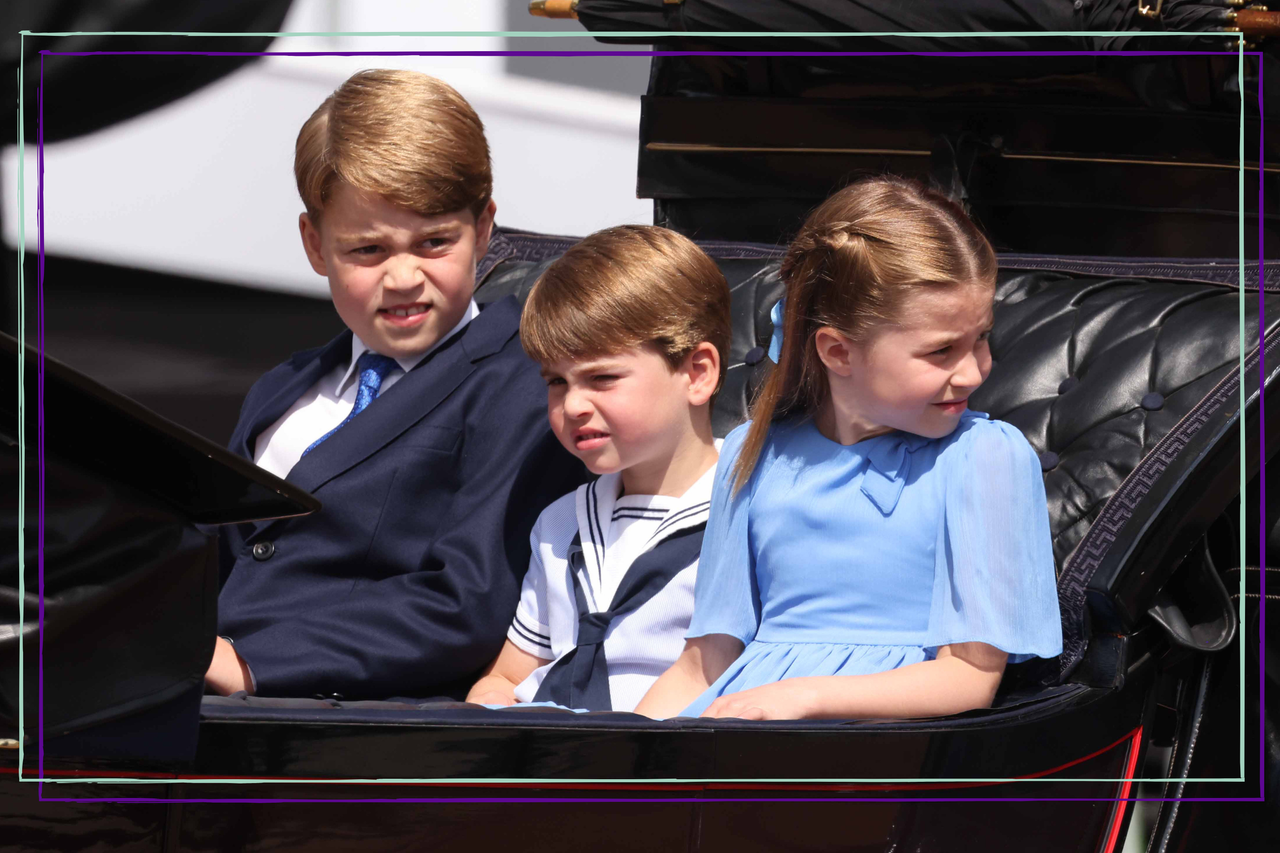 Prince George, Princess Charlotte and Prince Louis