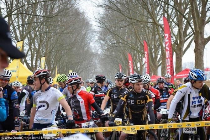 Most of the big names in South Africa mountain biking lined up in Hilton
