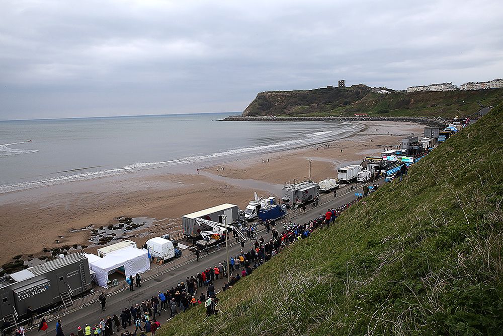 Scenery along the route of Sunday's stage.