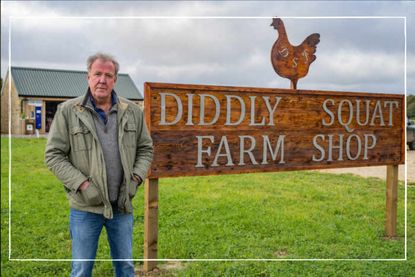 Clarkson's Farm potential release date and Diddly Squat retsaurant and farm shop. Picture shows Jeremy Clarkson at Diddly Squat farm
