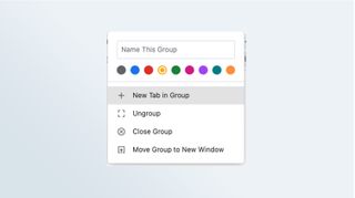 Chrome group tabs