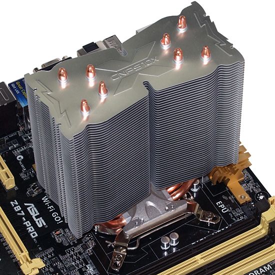 CNPS10X Optima Installation Nine Big Air Coolers For Intel