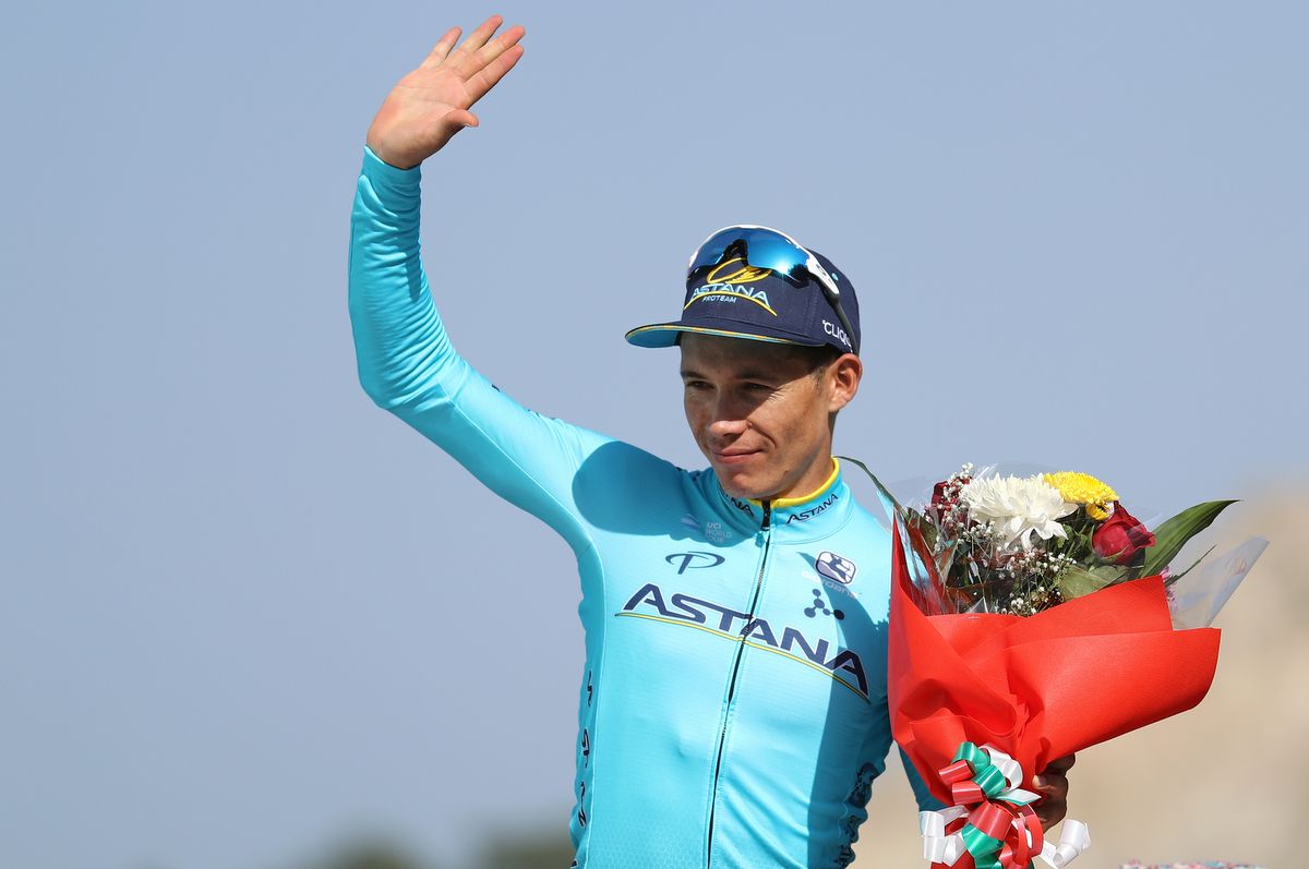 Second place overall went to Miguel Angel Lopez (Astana)