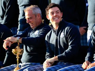 Paul McGinley and Rory McIlroy