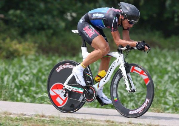 Italian Adriano Malori (Bottoli Nordelettrica Ramonda) matched Porte's time but was awarded second place.