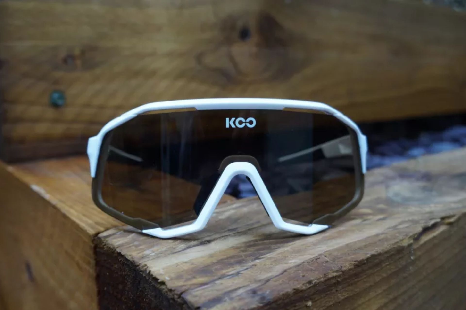 Image shows the Koo Demos cycling sunglasses