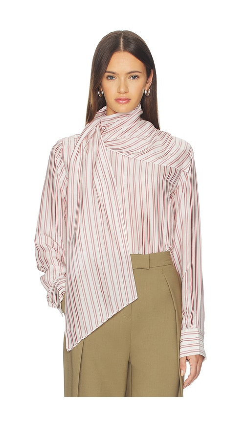 Celeste Silk Top