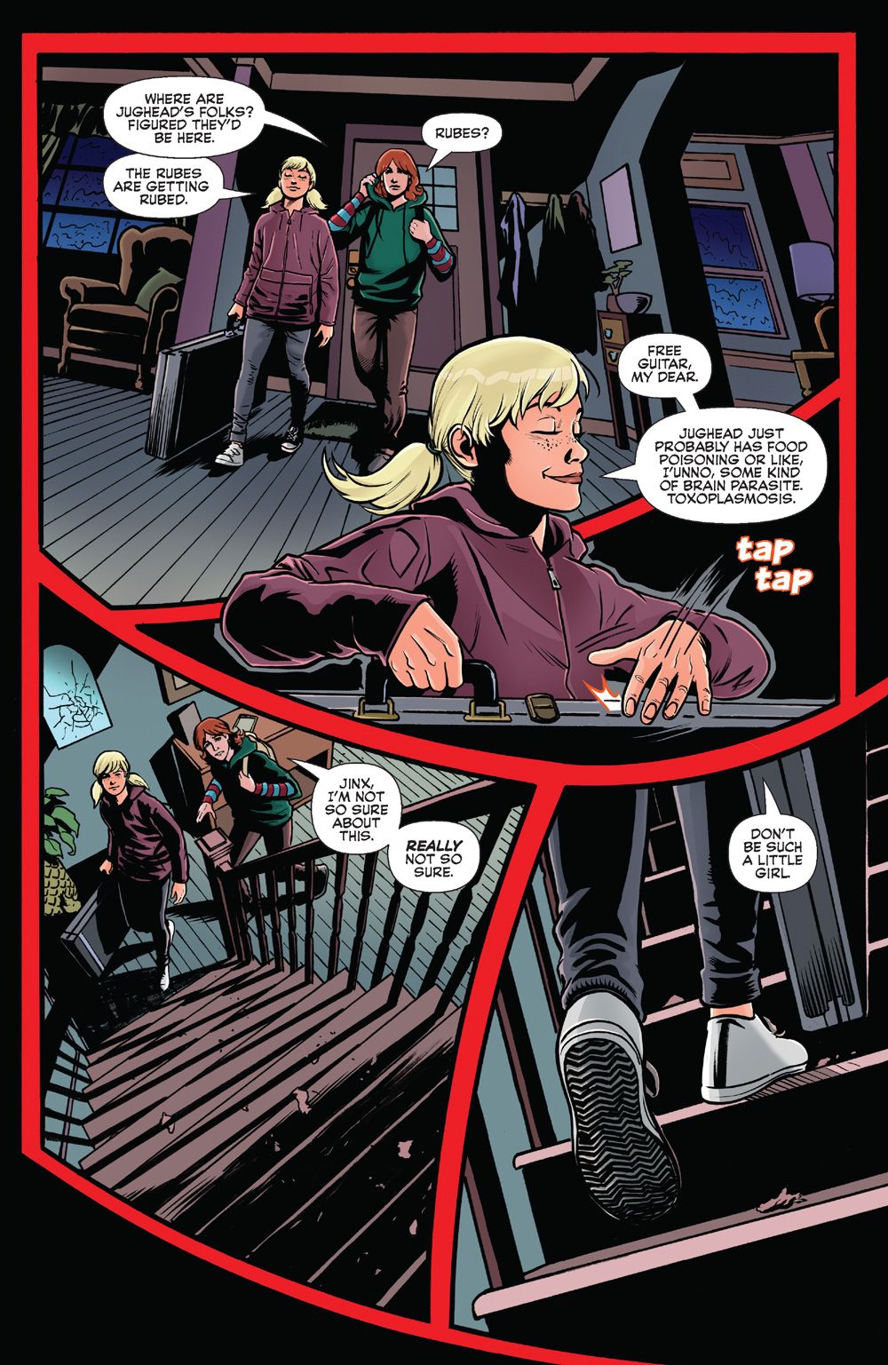 Pages from Jinx: A Cursed Life #1.