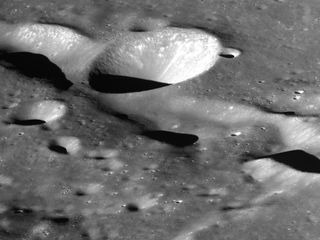 features on the moon