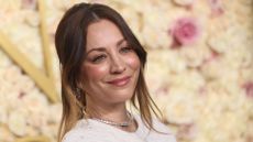 US actress Kaley Cuoco arrives for the 82nd annual Golden Globe Awards at the Beverly Hilton hotel in Beverly Hills, California, on January 5, 2025