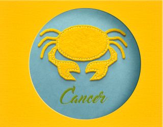 Cancer horoscope sign - stock photo