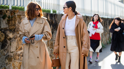 outdit sandwiching: influencers using the styling trick during fashion week