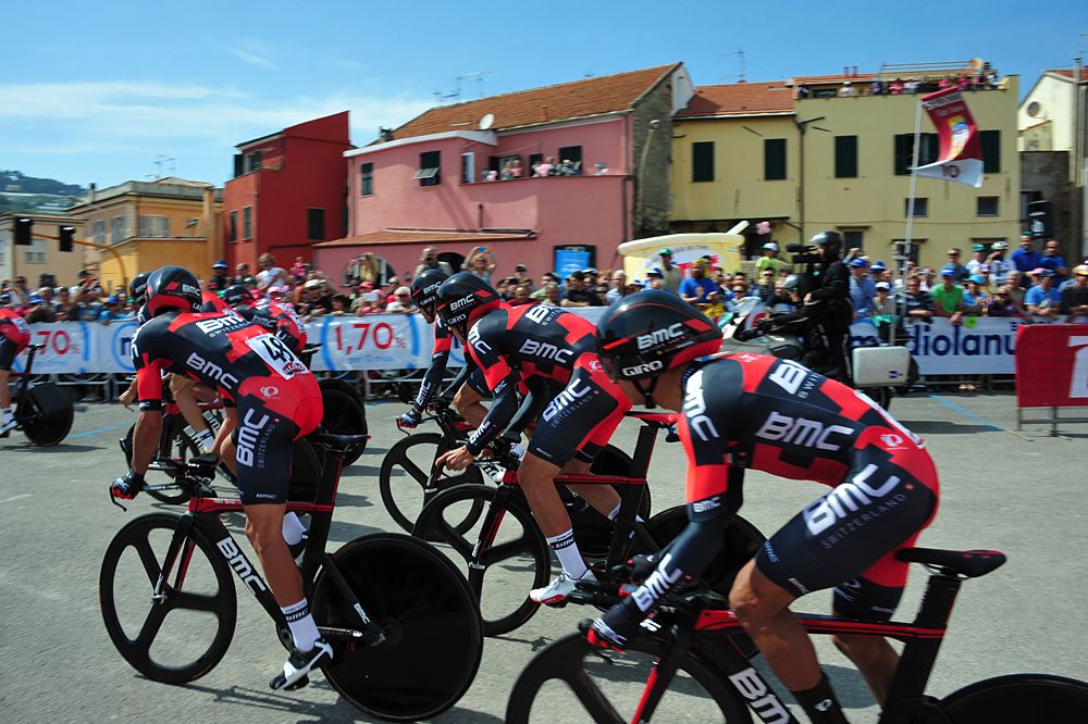 The BMC team sets off